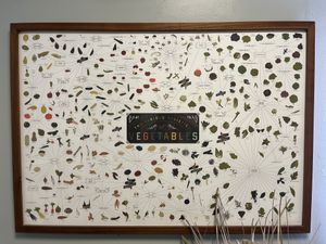 veggie art  at Fruitive - Palmer Alley in Washington