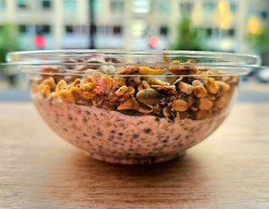 Banana Nut Overnight Oats at Fruitive - Palmer Alley in Washington