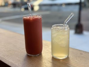 “Berry Immune” and “Lemon Ginger Cooler"  at Fruitive - Palmer Alley in Washington
