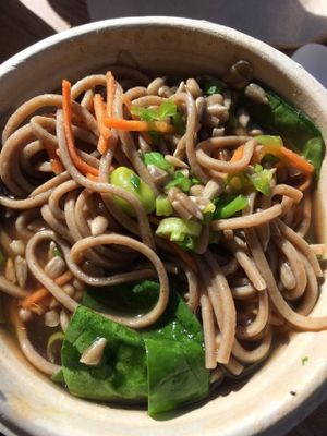 Noodle soup at Fruitive - Palmer Alley in Washington