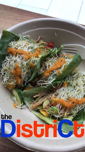 collard green tacos at Fruitive - Palmer Alley in Washington