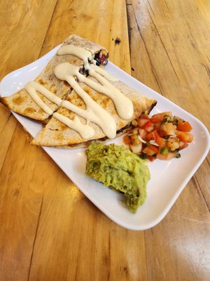 Quesadillas at Fruitive - Palmer Alley in Washington