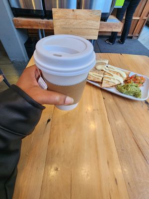 Spearmint tea at Fruitive - Palmer Alley in Washington