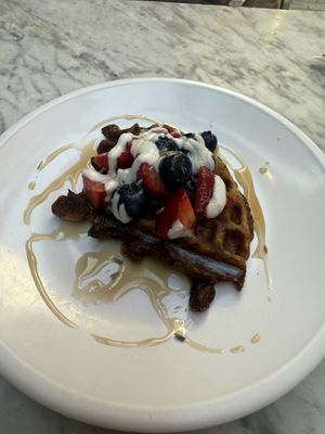 Mini berry waffle  at Fruitive - Palmer Alley in Washington