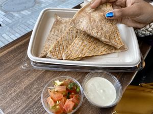 Cheese quesadilla at Fruitive - Palmer Alley in Washington