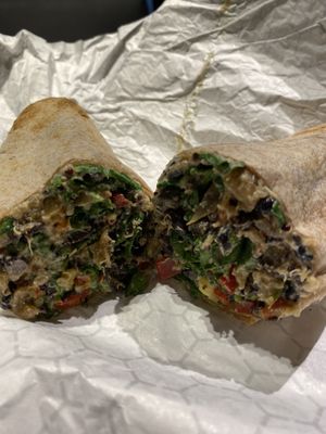 Early riser breakfast burrito  at Fruitive - Palmer Alley in Washington