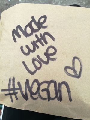 Takeout packaging. at Frijol Vegano - Food Stall in Monterrey