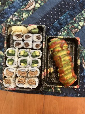 Veggie rolls  at Sushi Jin in Silver Spring