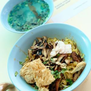 Mee Pok  at Delicious Vegetarian Food 好味斋 in Northeast Singapore