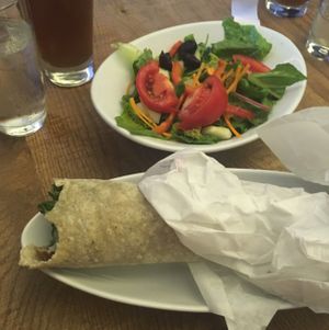 seitan shawarma  at B52 Cafe in Pittsburgh