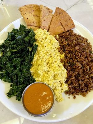 Kofta Tofu Scramble at B52 Cafe in Pittsburgh