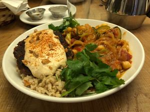 Moghrabieh w/Kofta at B52 Cafe in Pittsburgh