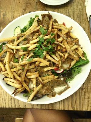 Seitan salad at B52 Cafe in Pittsburgh