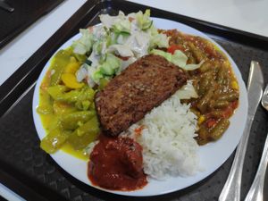 Daily menu at Ganesha Vega Etelbar in Budapest