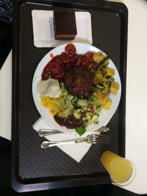 Menu at Ganesha Vega Etelbar in Budapest