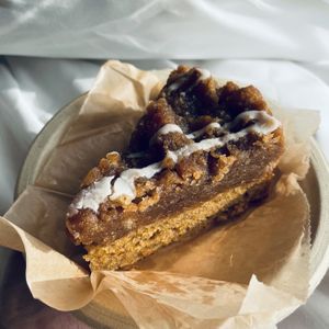 Pumpkin treat at Erin McKenna's Bakery in New York City