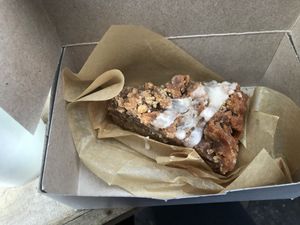 Apple crumble - so great! at Erin McKenna's Bakery in New York City