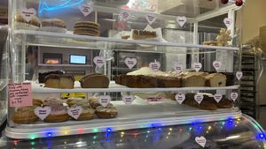 Counter  at Erin McKenna's Bakery in New York City