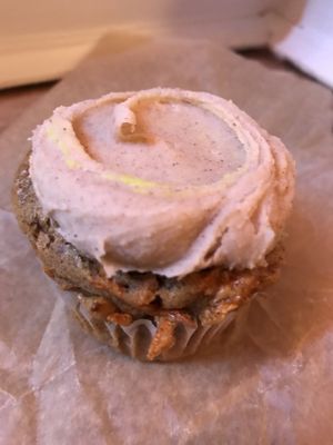 Nice cupcake at Erin McKenna's Bakery in New York City