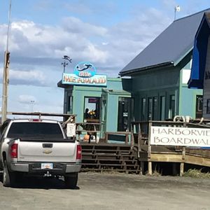 entrance  at The Little Mermaid Cafe in Homer