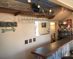 bar at The Little Mermaid Cafe in Homer