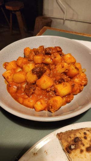 Gnochi Bolognese at Shop 225 Pizzeria in Pascoe Vale South