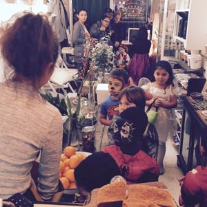 Trick or treat  at Cupcakes and Shhht in East London