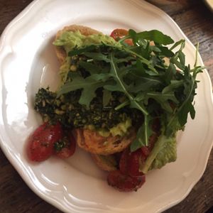 Vegan Italian Brunch at Cupcakes and Shhht in East London