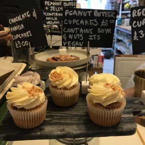 Delicious cupcakes at Cupcakes and Shhht in East London