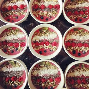 Smoothie Bowls at Numinums in Nottingham