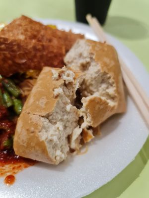 Fluffy beancurd ~ 24/6/22 at Green Healthy Vegetarian 绿康素食 in Central Singapore