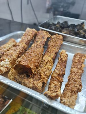 Ngoh hiang ~ 24/6/22 at Green Healthy Vegetarian 绿康素食 in Central Singapore