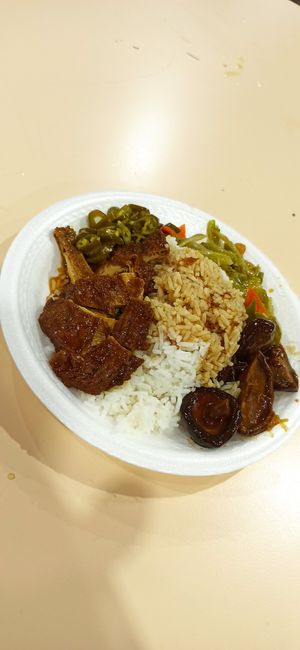 Taste ok, portion ok at Green Healthy Vegetarian 绿康素食 in Central Singapore