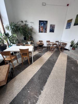 Downstairs   at Smaki Roslinne in Krakow