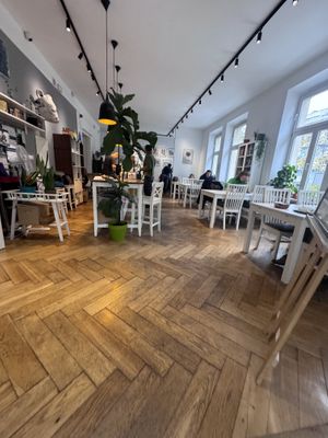 Upstairs   at Smaki Roslinne in Krakow