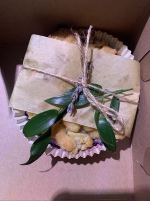 Blueberry tart at The Butterwood Bake Consortium in Pittsburgh