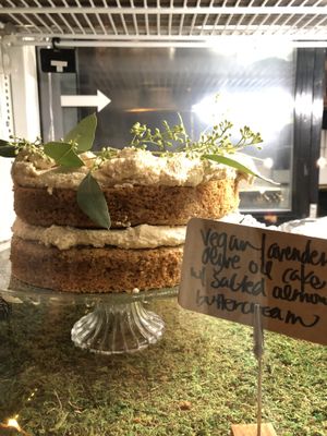 This cake was so good oh my goodness  at The Butterwood Bake Consortium in Pittsburgh