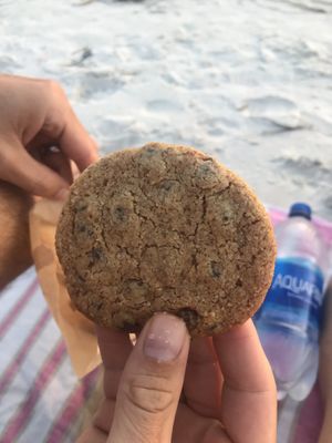 Chocolate chip cookie at Love Food Central in St Petersburg