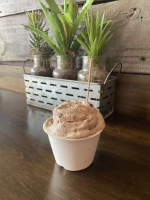 Cherry fudge frozen treat at Love Food Central in St Petersburg