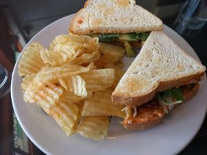 tempeh reuben at Love Food Central in St Petersburg