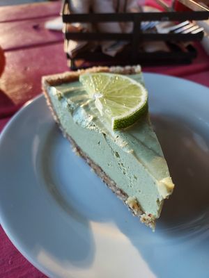 Key lime pie at Love Food Central in St Petersburg