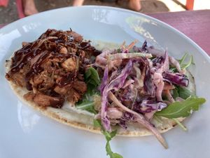 BBQ jackfruit   at Love Food Central in St Petersburg