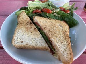 Classic cheezebuger   at Love Food Central in St Petersburg