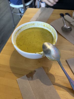 Broccoli Cheezy Soupp  at Love Food Central in St Petersburg