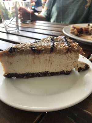 Vegan Cheesecake  at Love Food Central in St Petersburg