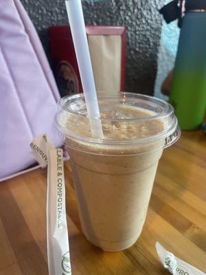  Nutty milkshake  at Love Food Central in St Petersburg