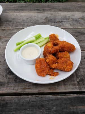 Cauliflower bites (a special on fridays) at Love Food Central in St Petersburg