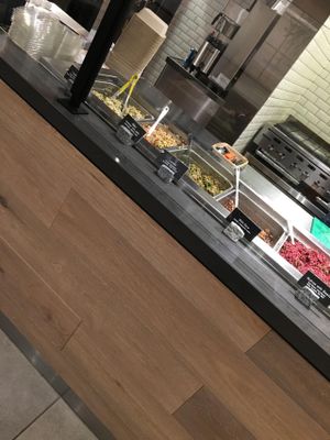 Veggie sides- from a distance  at Little Beet - 18th St in Washington