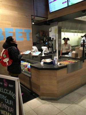 counter at Little Beet - 18th St in Washington