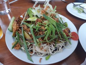 Vegan gado-gado at Casa Ari in Gran Canaria